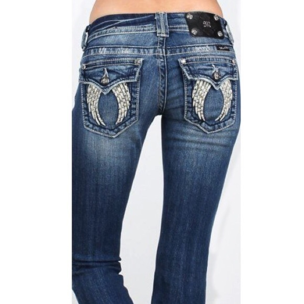 👖Miss Me Angel Wing Jeans